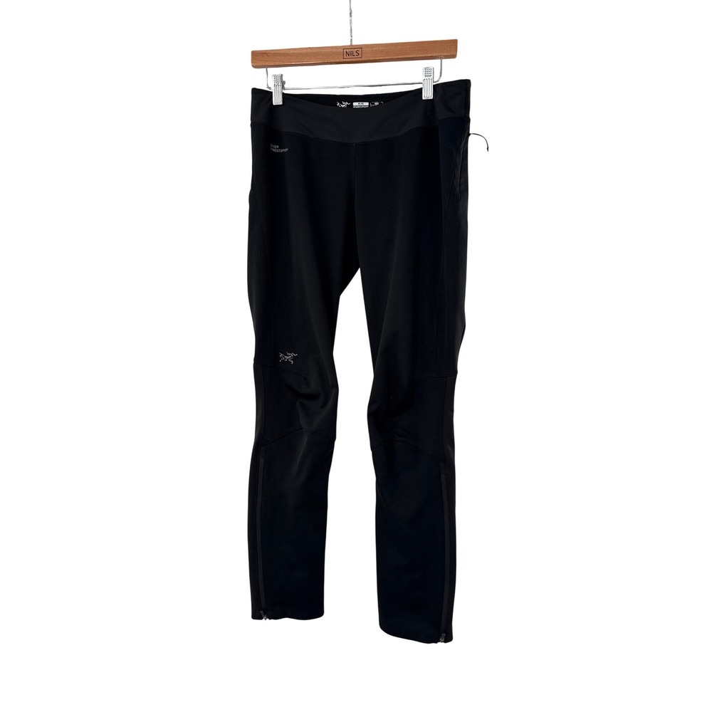 Arcteryx Pants Women Medium Black Trino SL Tight Gore Windstopper Hiking Legging